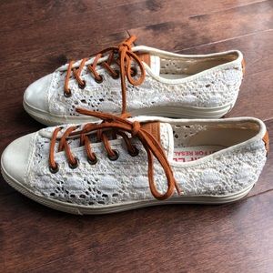 Converse All ⭐️ Star White Macrame Lace (Rare!)